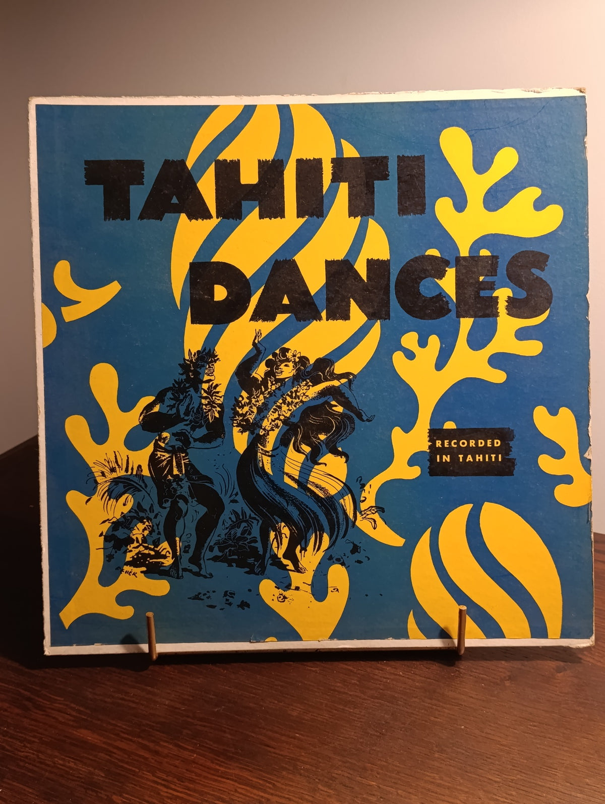 Tahiti Dances – Recorded in Tahiti – Vinyle 33 tours – pochette de l’exemplaire vendu