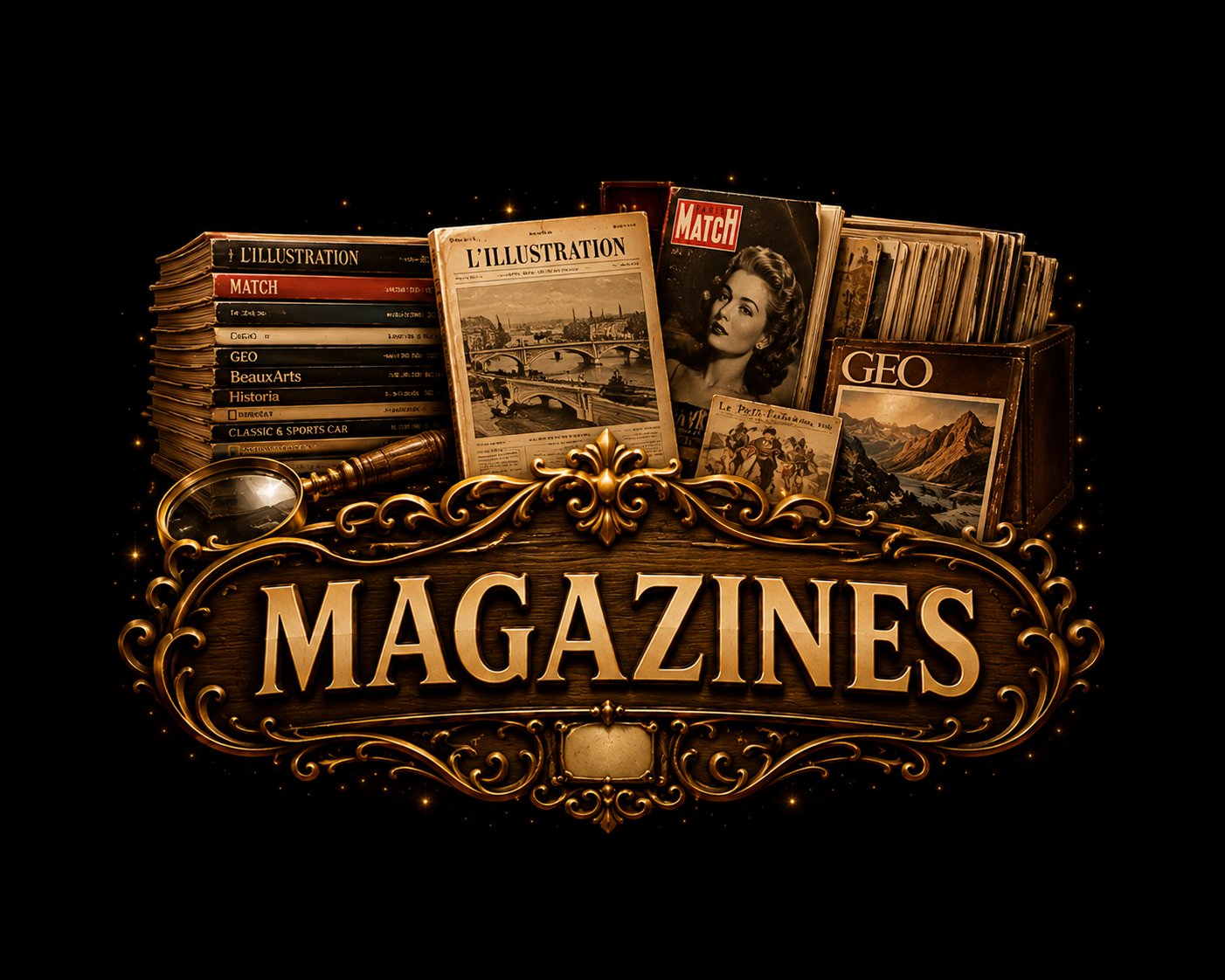 Magazines →