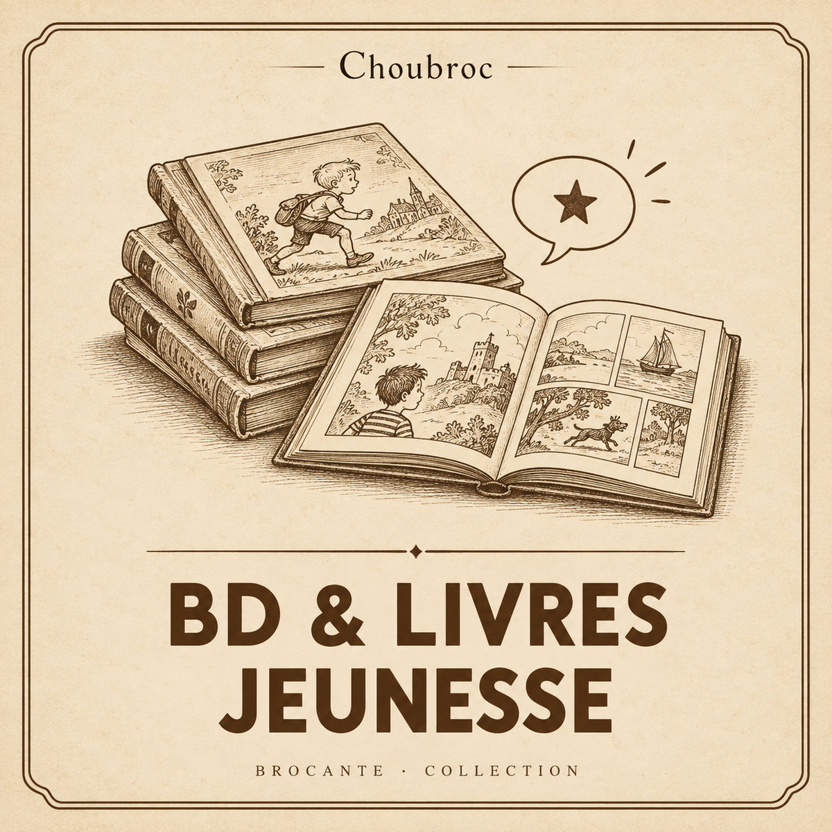 BD et livres jeunesse — Choubroc