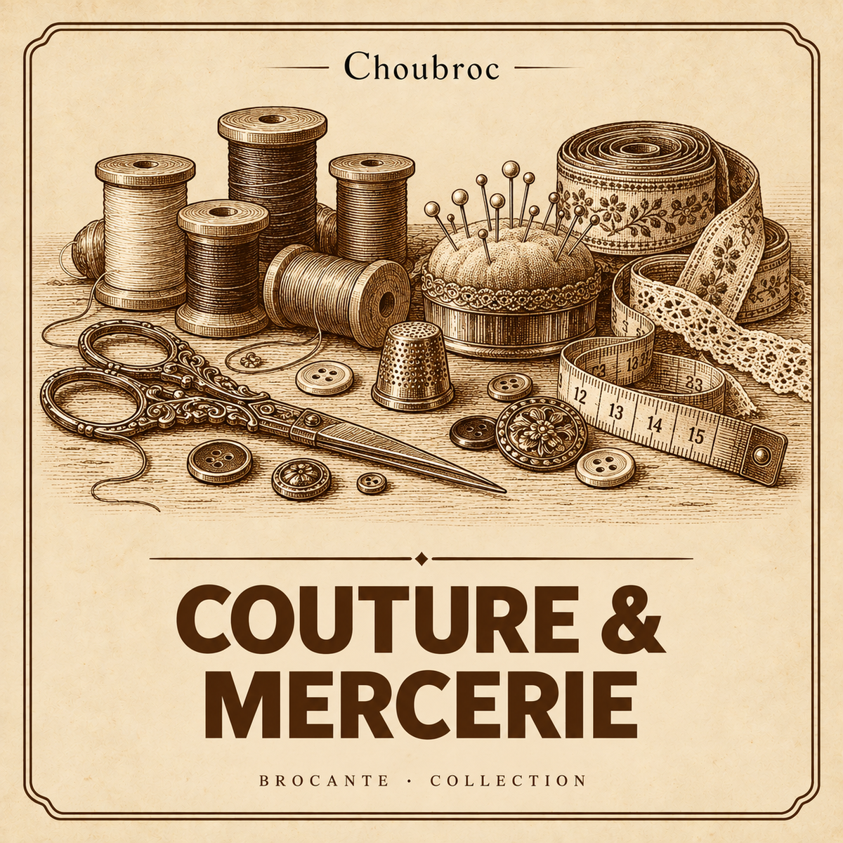 Couture et mercerie — Choubroc