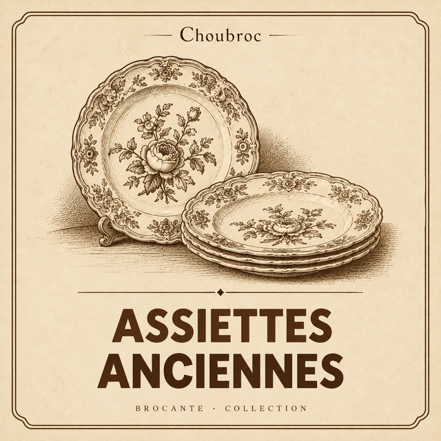 Assiettes anciennes