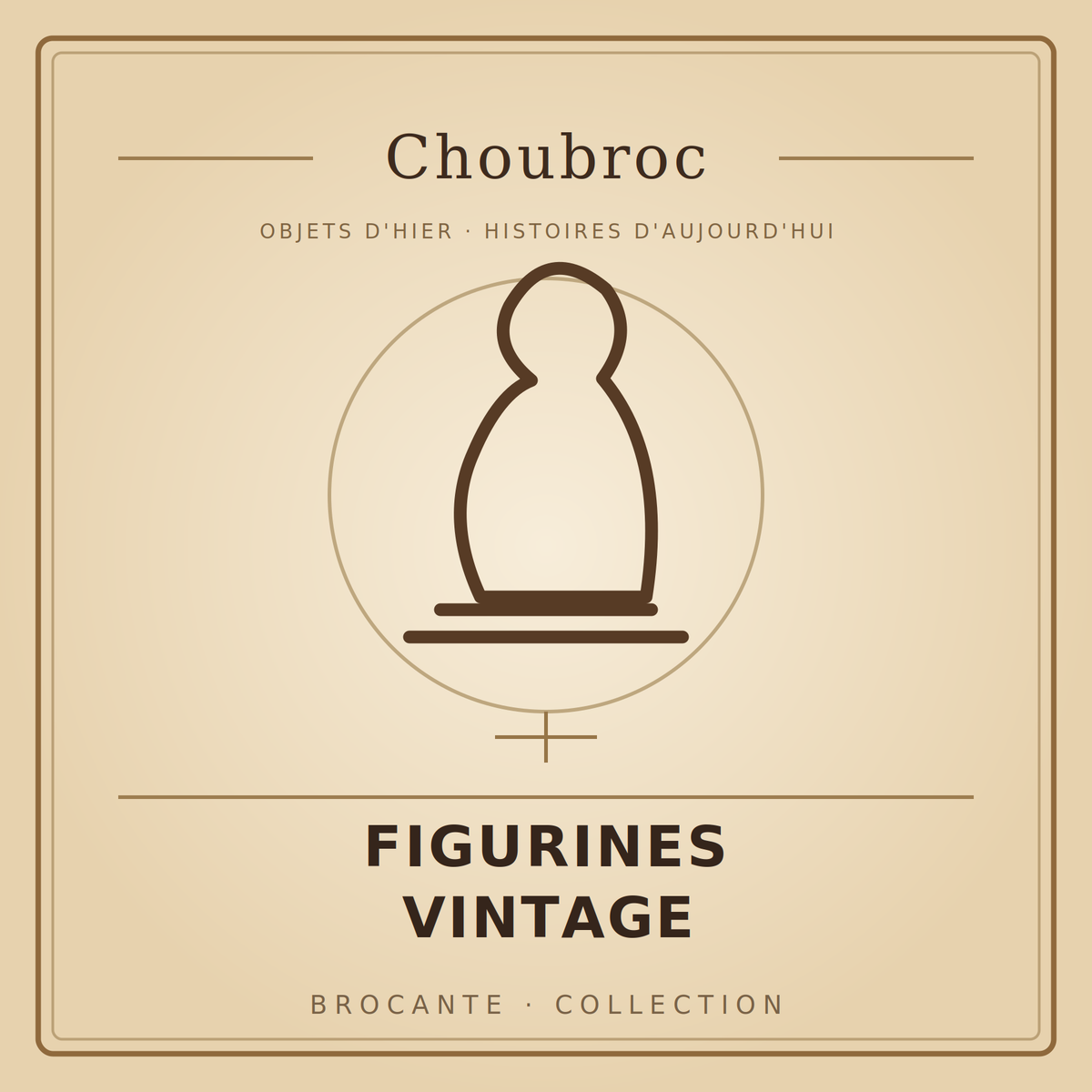 Figurines vintage — Choubroc