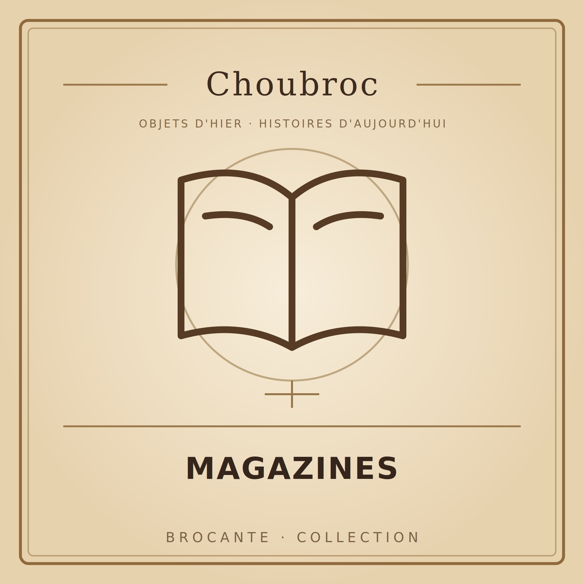 Magazines vintage — Choubroc