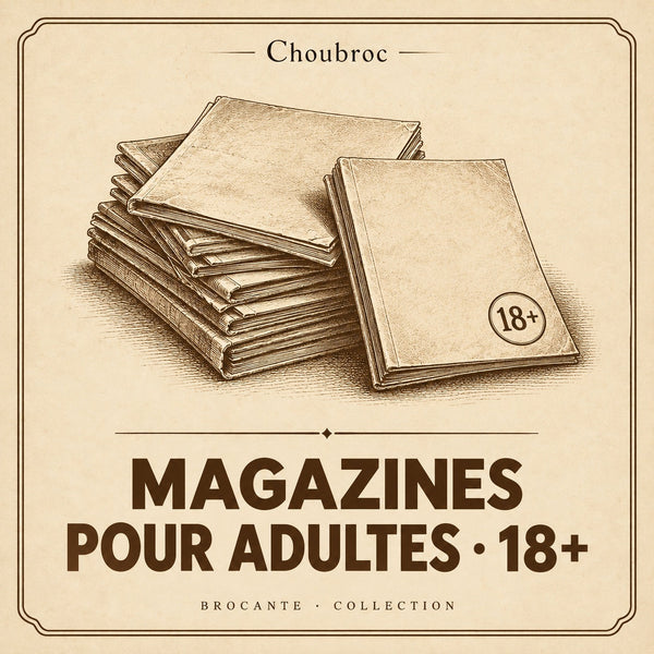 Magazines pour adultes — 18+