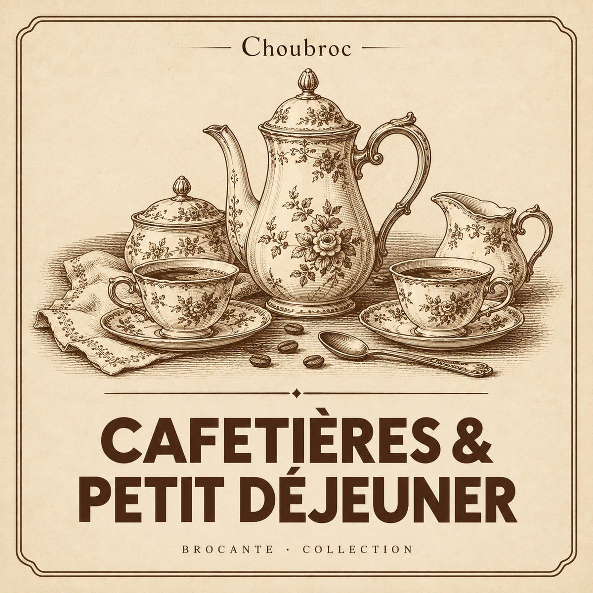 Cafetières & petit déjeuner — Choubroc