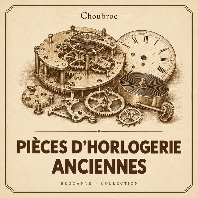 Pièces d’horlogerie anciennes