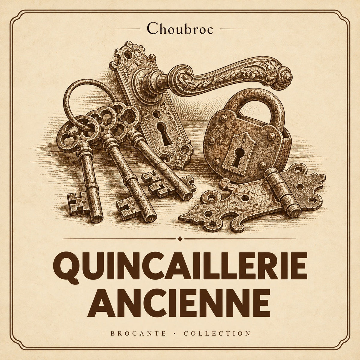 Quincaillerie ancienne — Choubroc