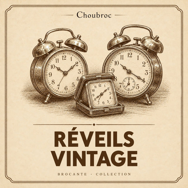 Réveils vintage