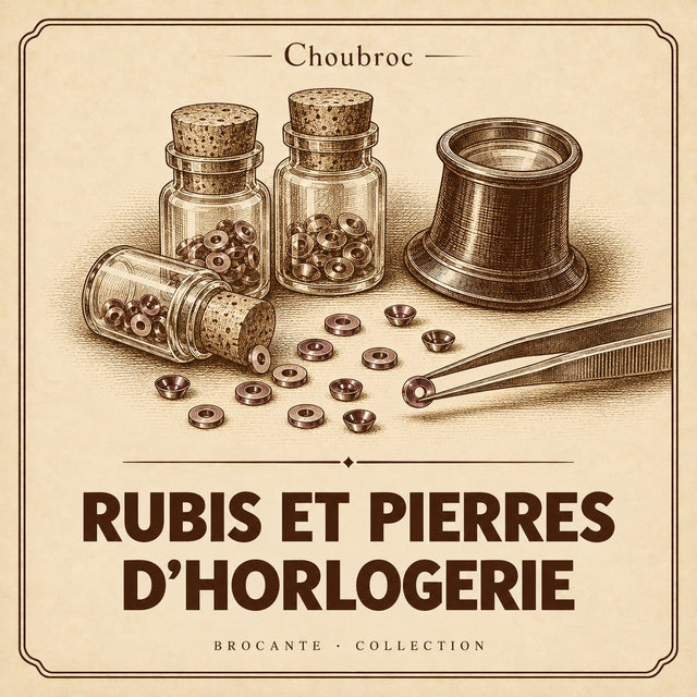 Rubis et pierres d’horlogerie