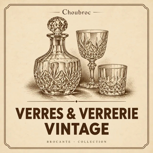 Verres & verrerie vintage