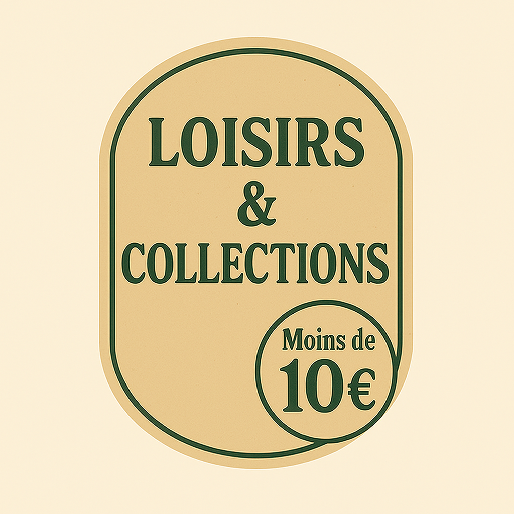 Loisirs & Collections – Moins de 10€