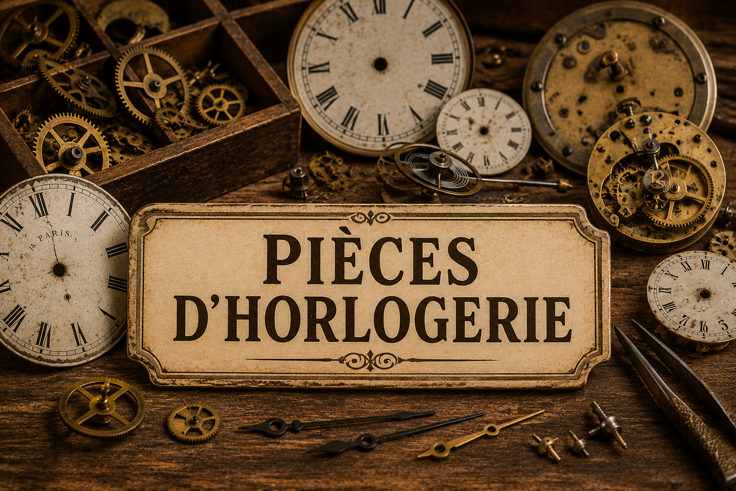 Pièces horlogerie