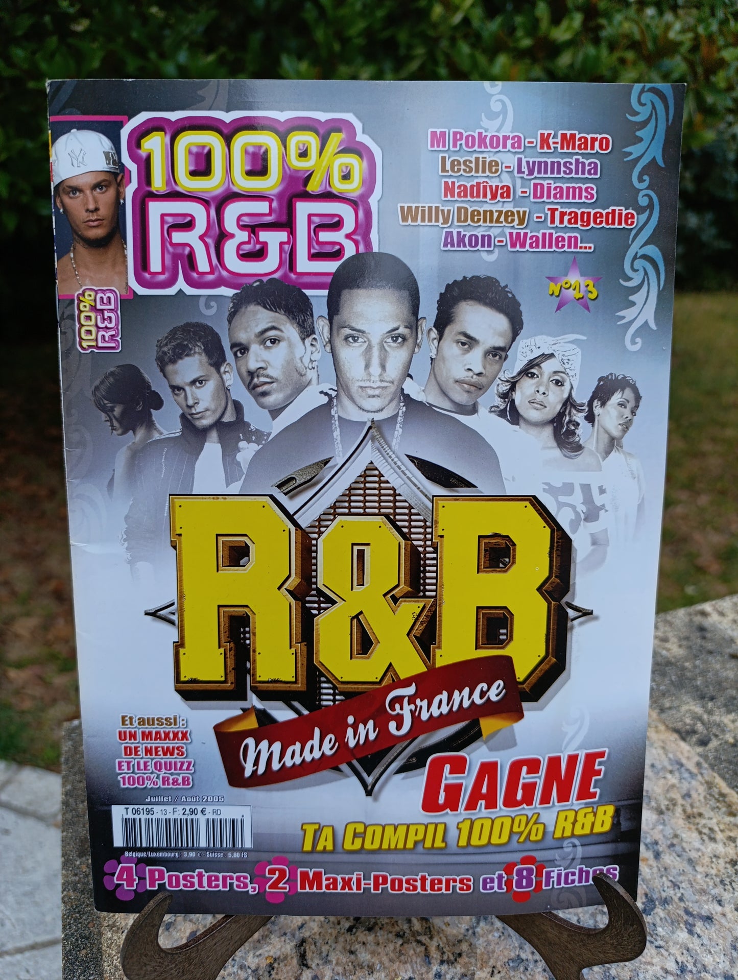 100% R&B N°13 Made in France – M. Pokora, K-Maro, Diam's, Akon – Magazine Collector