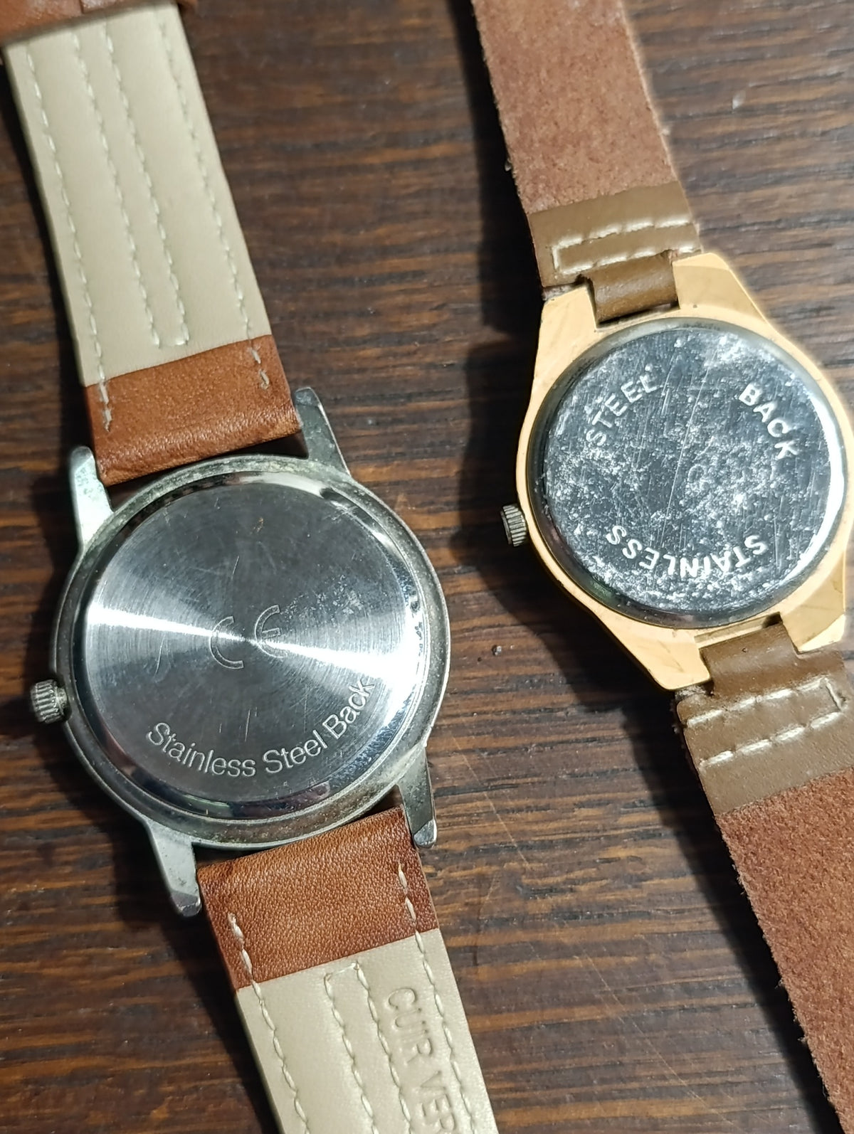 Lot de 2 montres – Spirit of St. Louis et modèle décor bois