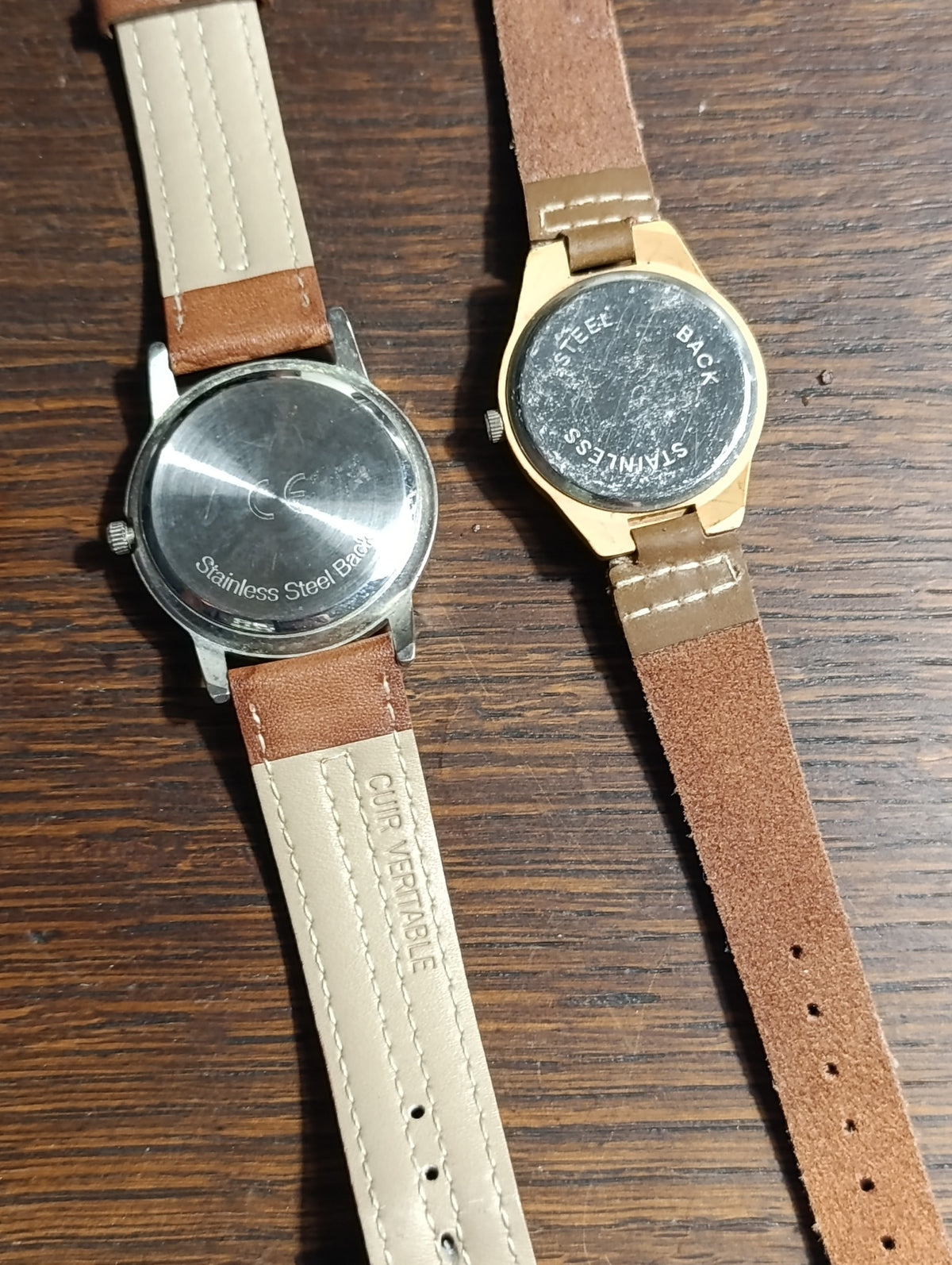 Lot de 2 montres – Spirit of St. Louis et modèle décor bois