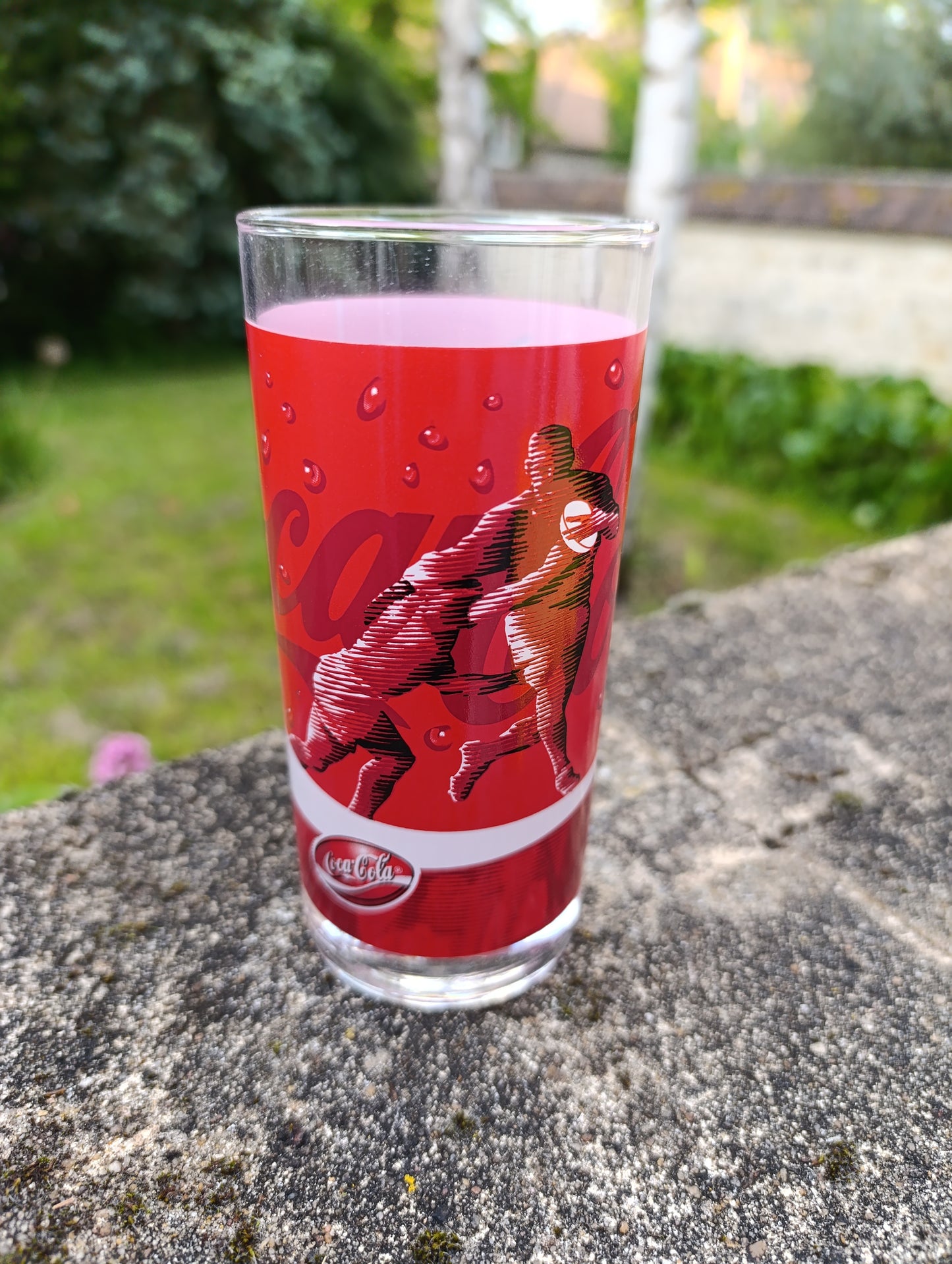 Lot de 6 verres Coca-Cola vintage – verres publicitaires avec carton