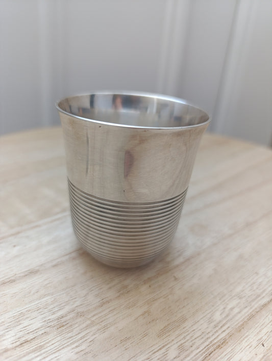 Gobelet Christofle en métal argenté – 161g – Collection luxe vintage
