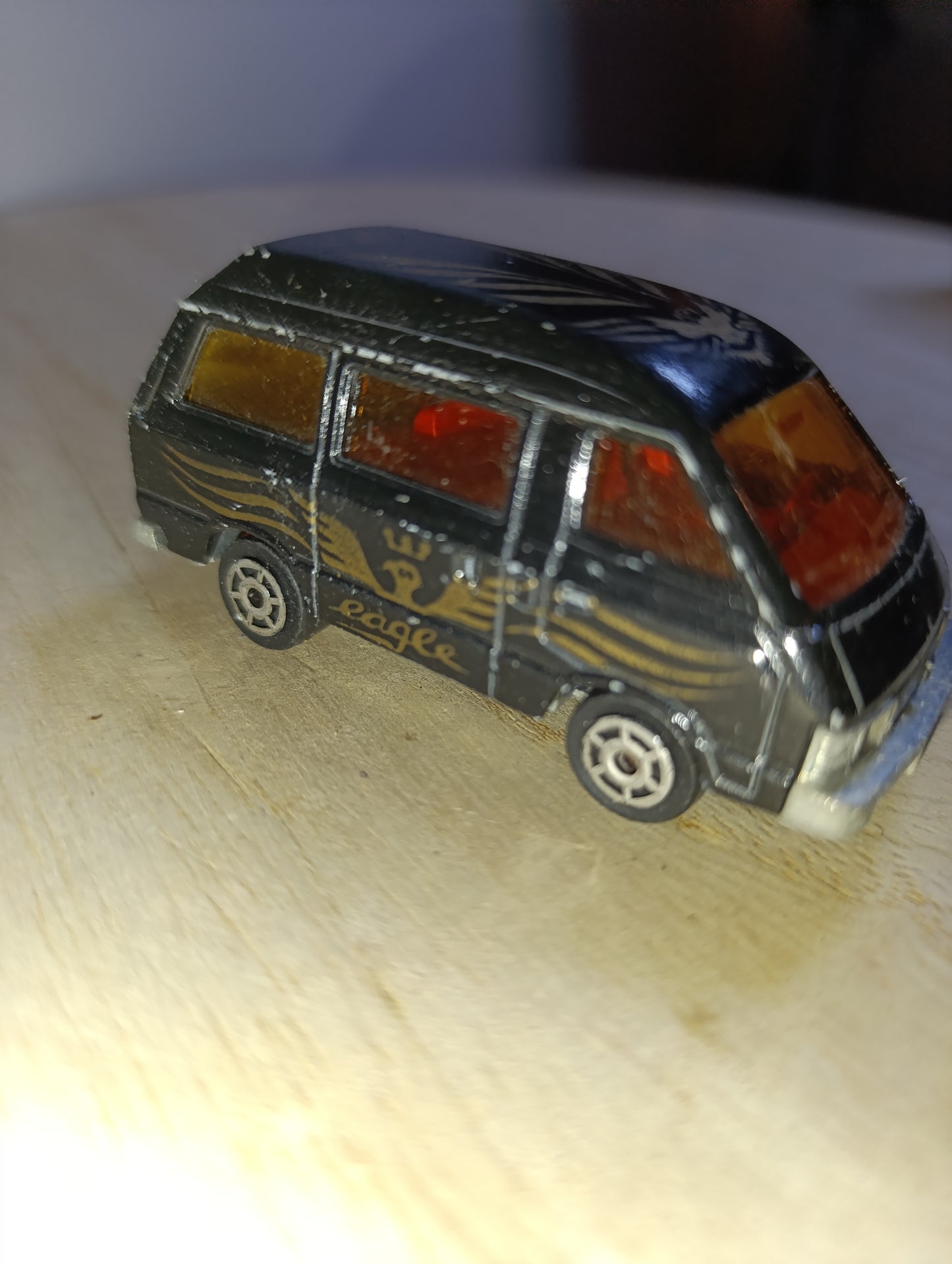 Toyota Lite Ace Majorette Noir "Eagle" - 1/58