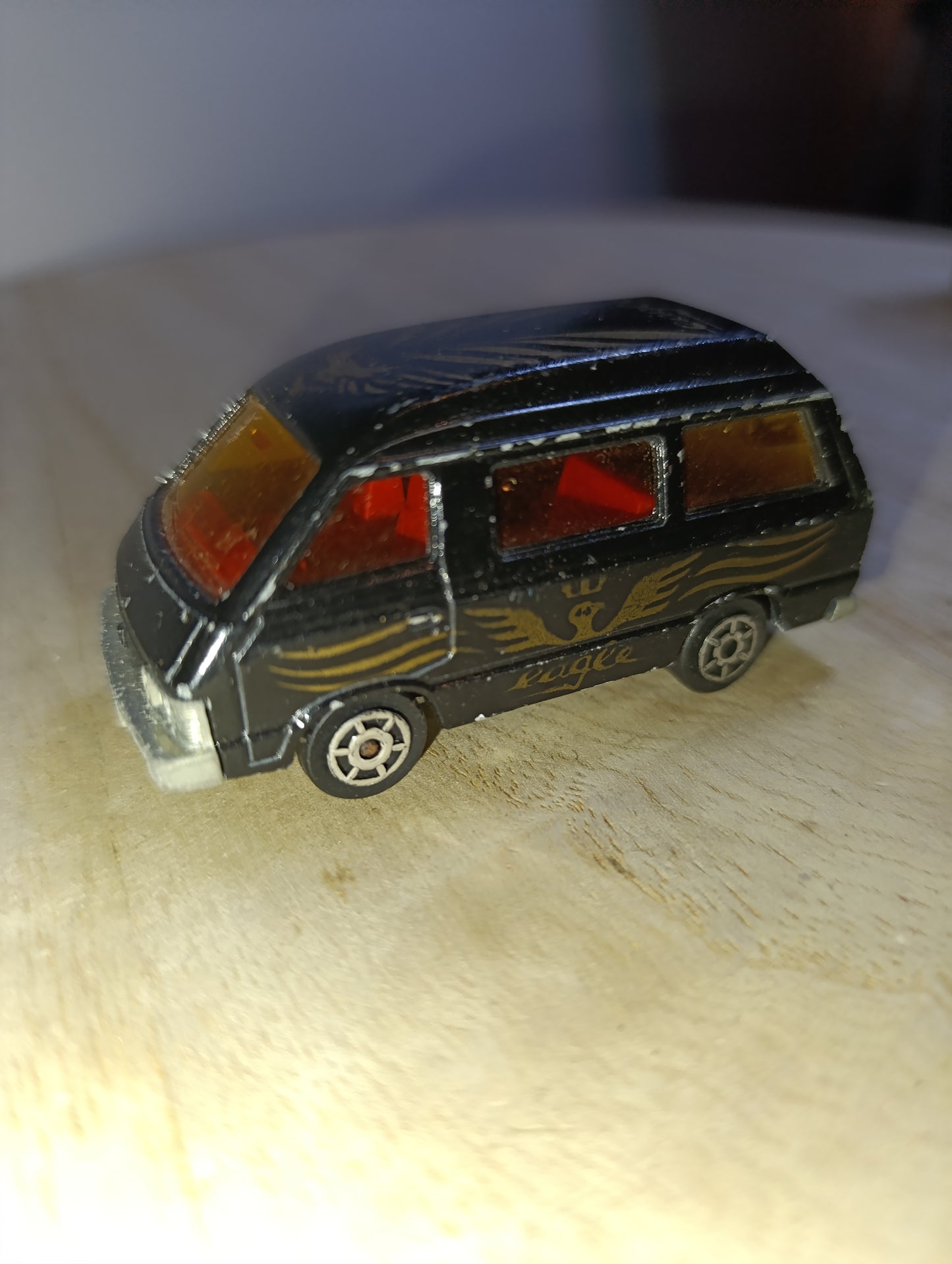 Toyota Lite Ace Majorette Noir "Eagle" - 1/58