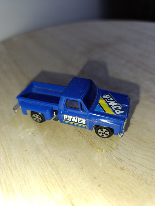 Chevrolet Stepside Pickup Yatming "POWER" Bleu - 1970