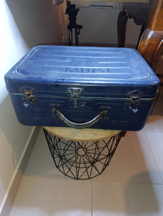 Valisette Marine nationale en aluminium – années 70/80