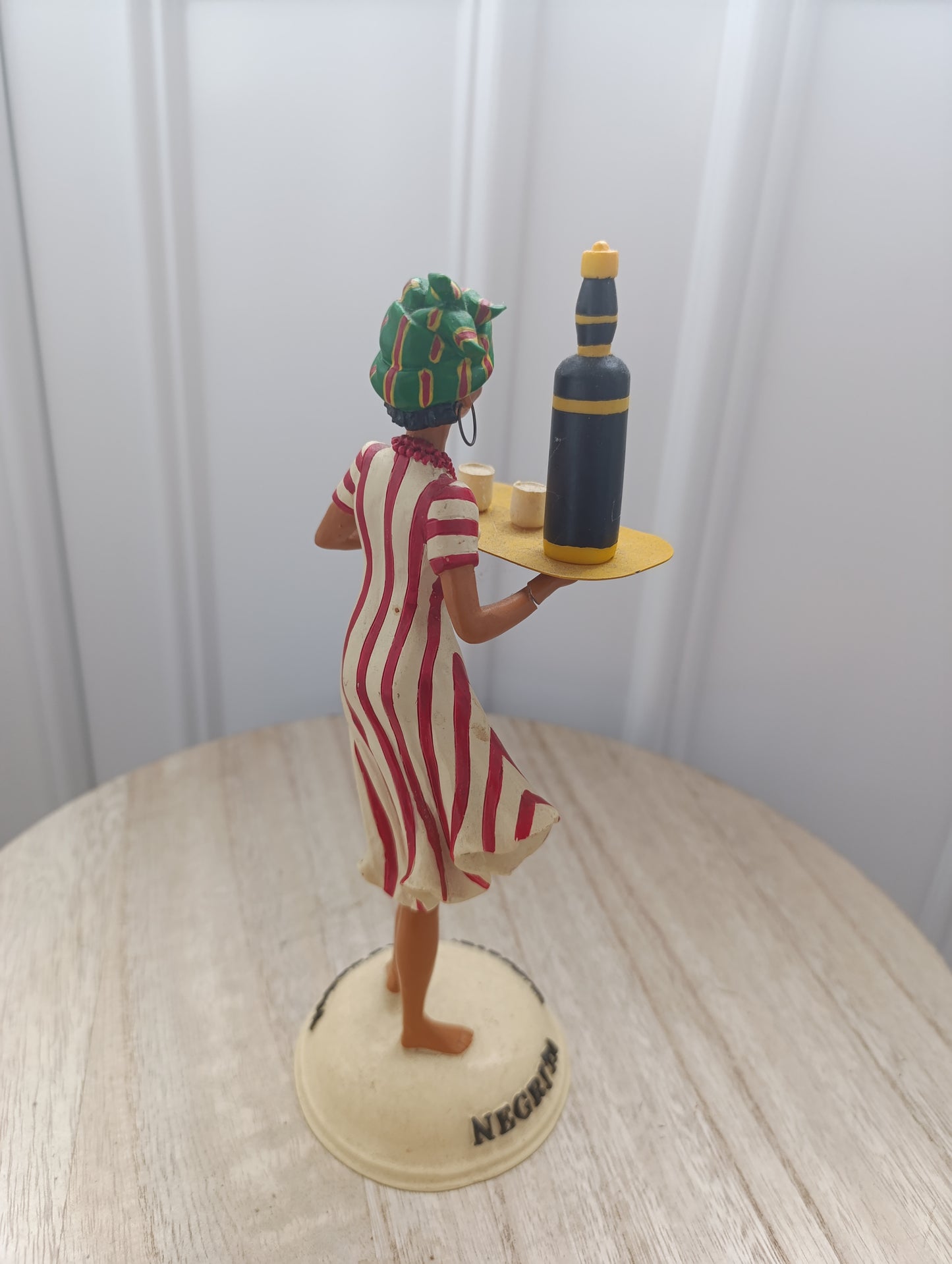 Statuette publicitaire ancienne Rhum Negrita – 25 cm, 467 g