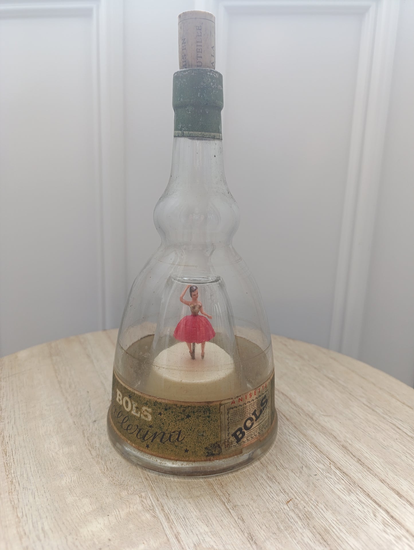 Bouteille vintage Bols Ballerina – danseuse mécanique