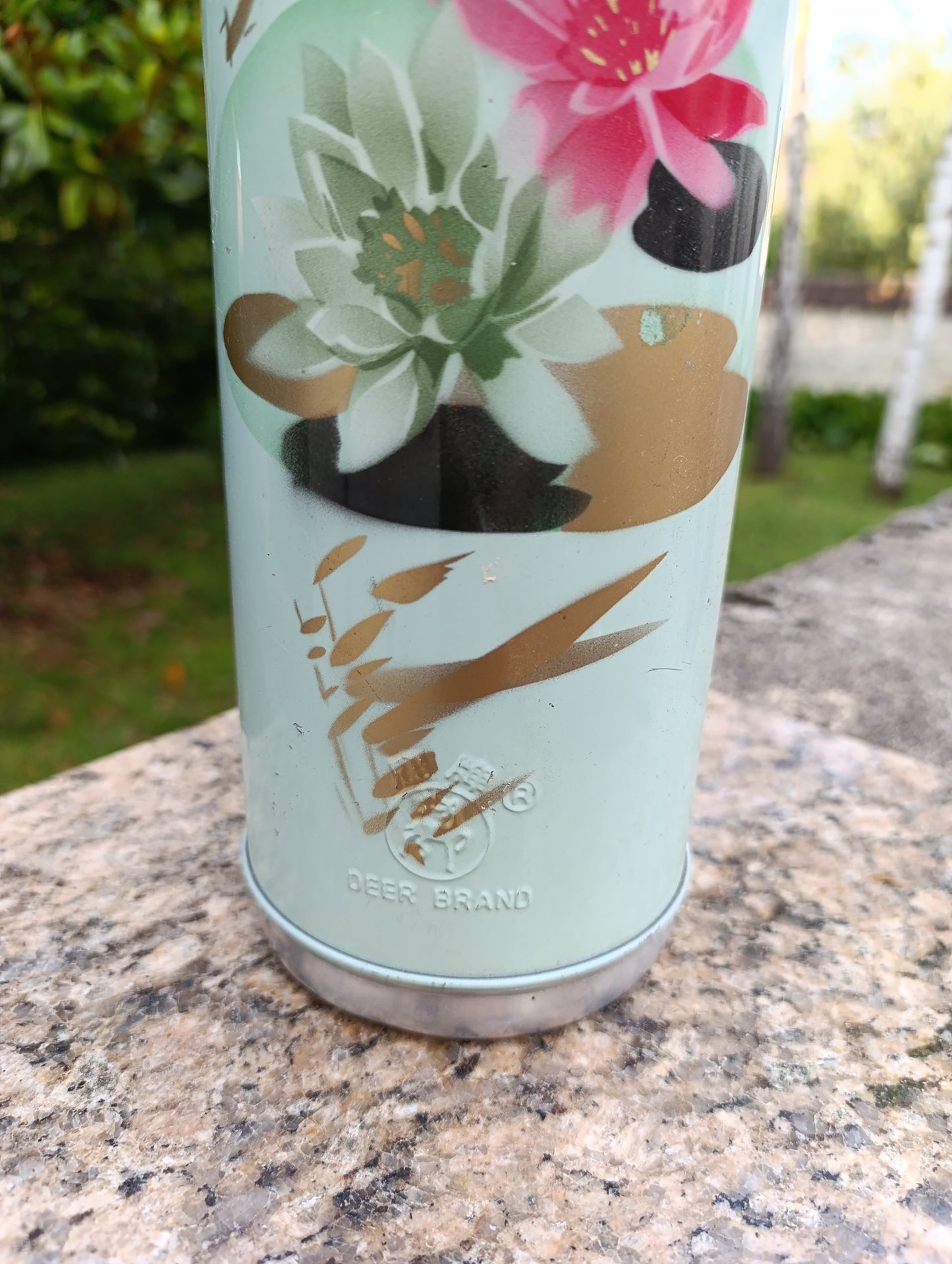 Thermos vintage chinois “Peer Brand” – 34 cm