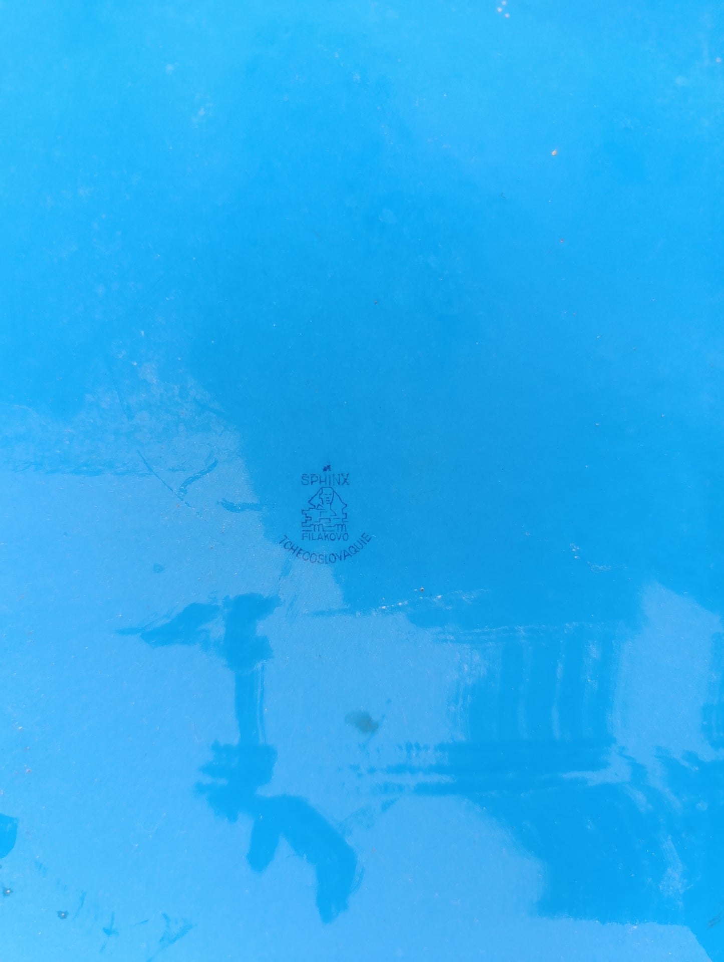 Support mural ustensiles émaillés Tchécoslovaquie – SPHINX Filakovo