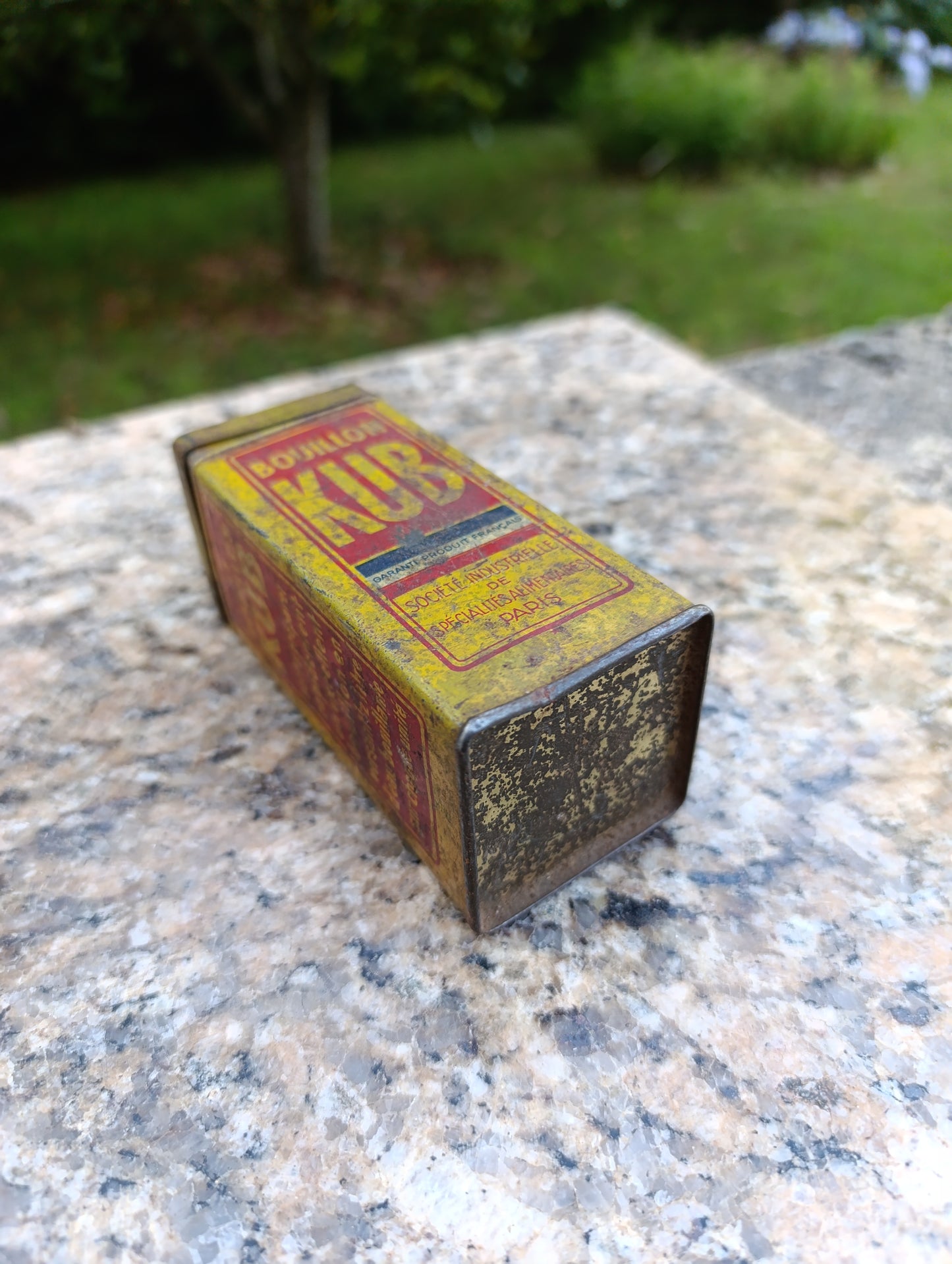 Boîte ancienne Bouillon KUB – Publicité vintage