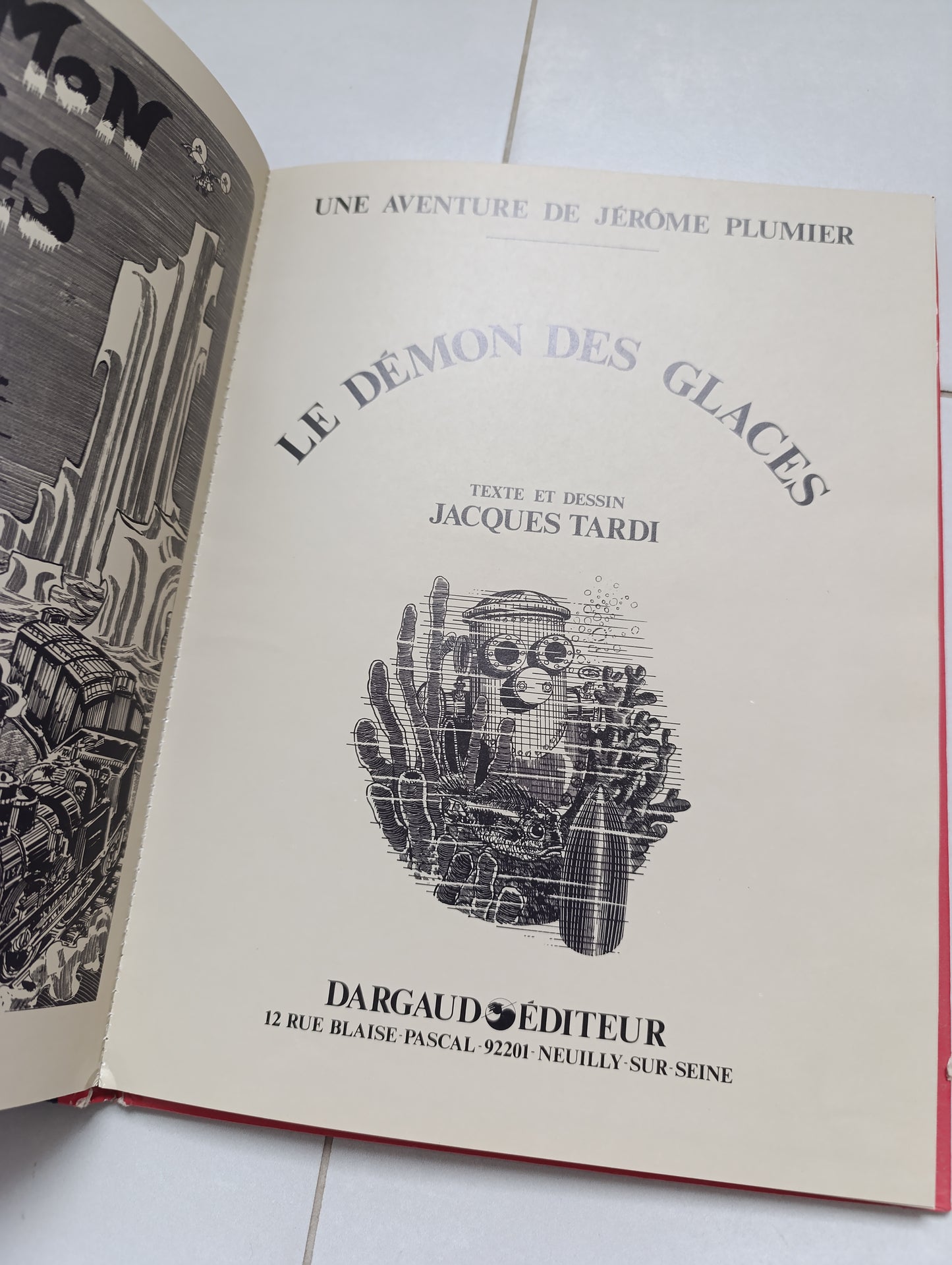 Tardi – Le Démon des glaces (Dargaud, 1er trimestre 1974)