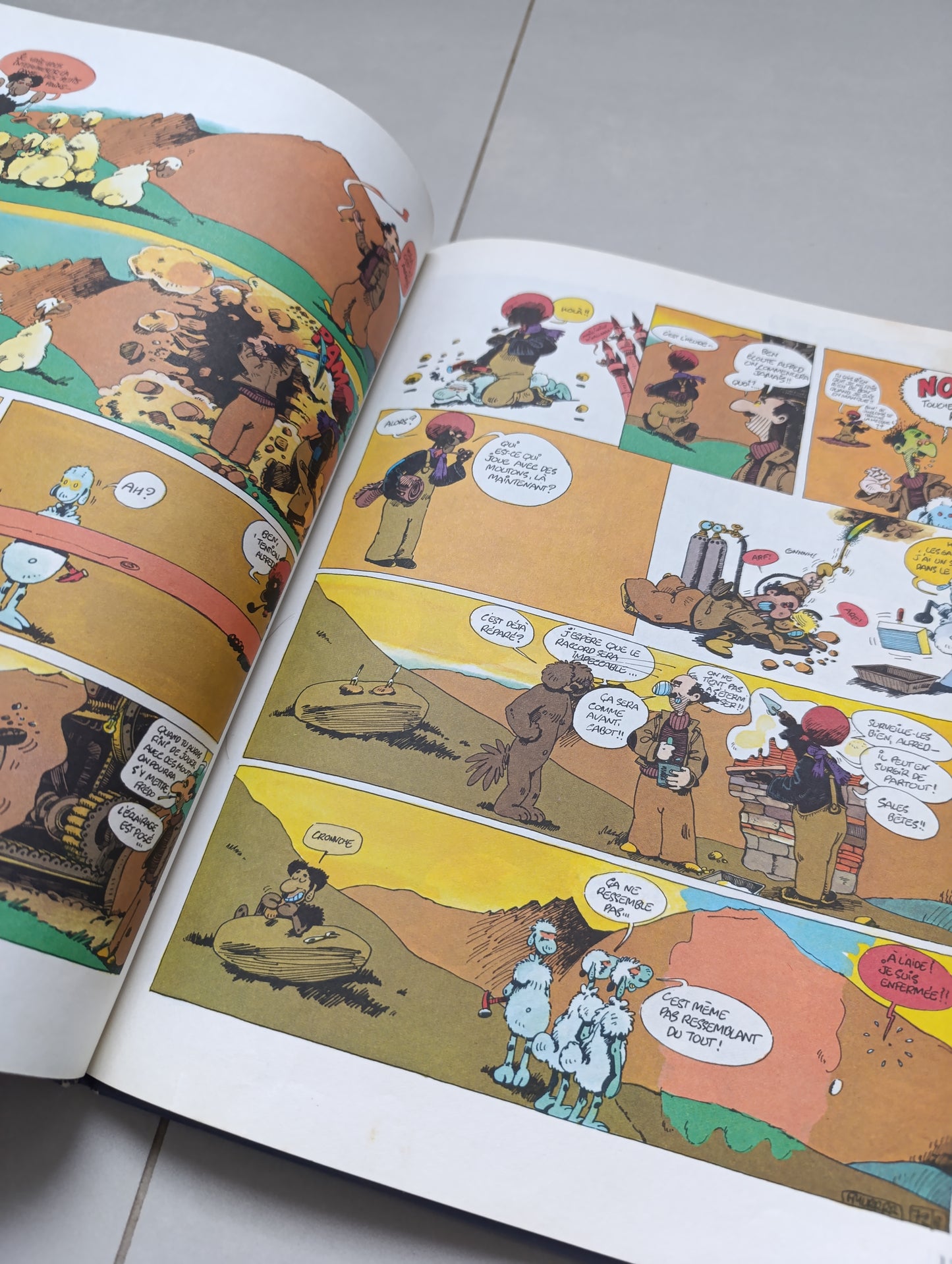 F’Murr – Le Génie des Alpages n°4 : Un grand silence frisé (Dargaud, T1 1978)