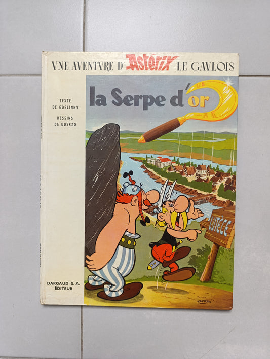 Astérix – La Serpe d’or (Dargaud S.A., 3ᵉ trimestre 1963)