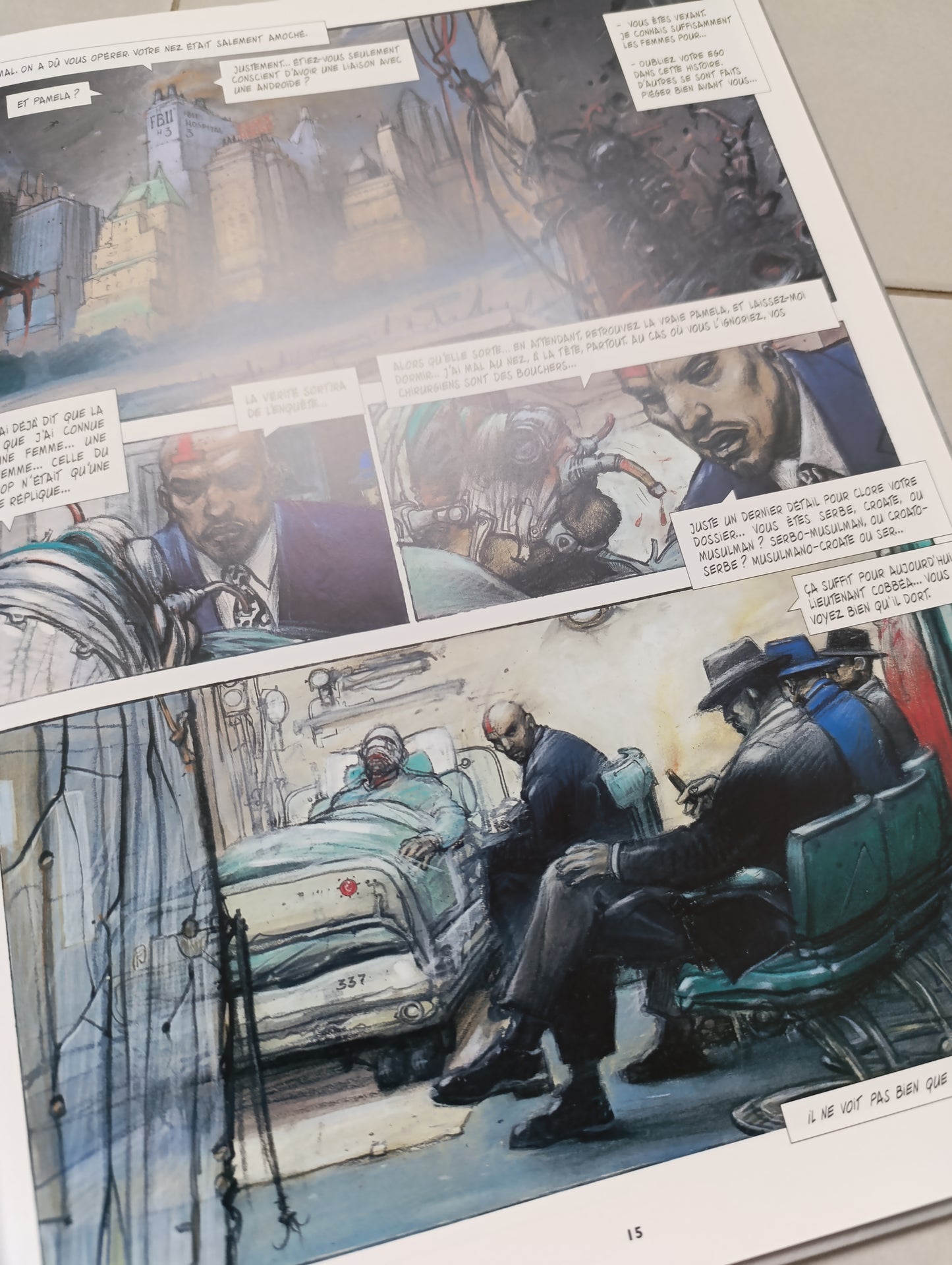 Enki Bilal – Le Sommeil du Monstre, Premier acte (Casterman, 2006) | TBE