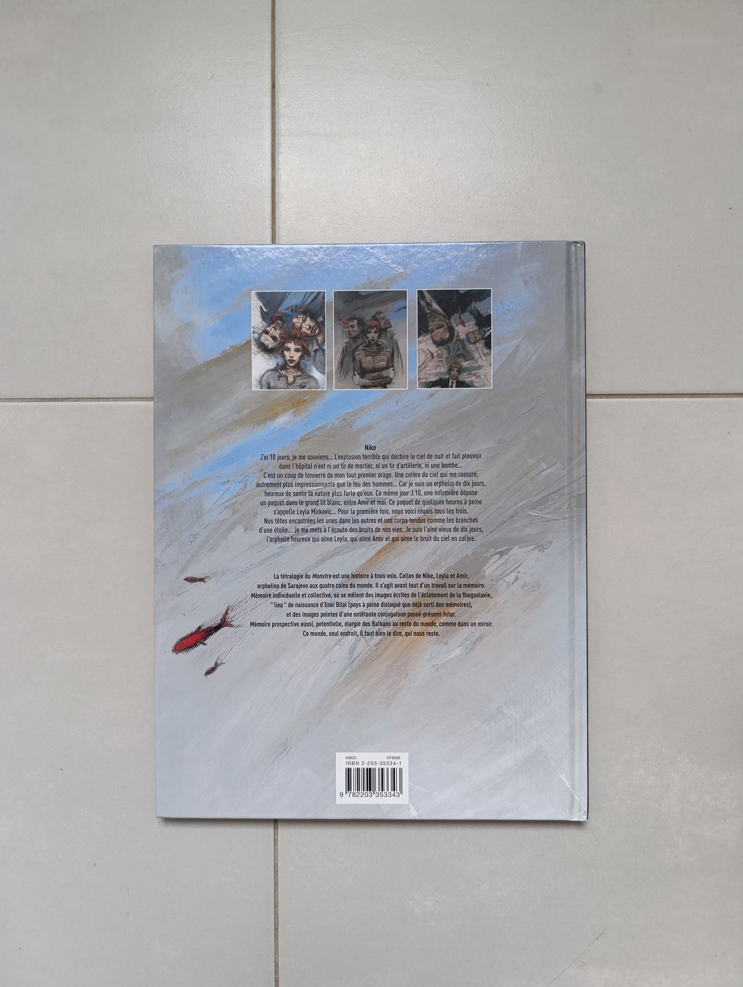 Enki Bilal – Le Sommeil du Monstre, Premier acte (Casterman, 2006) | TBE