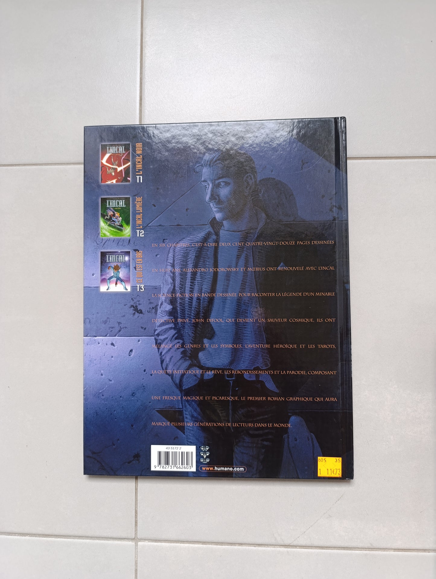 Moebius & Jodorowsky – L’Incal T3 : Ce qui est en bas (2003) | TBE