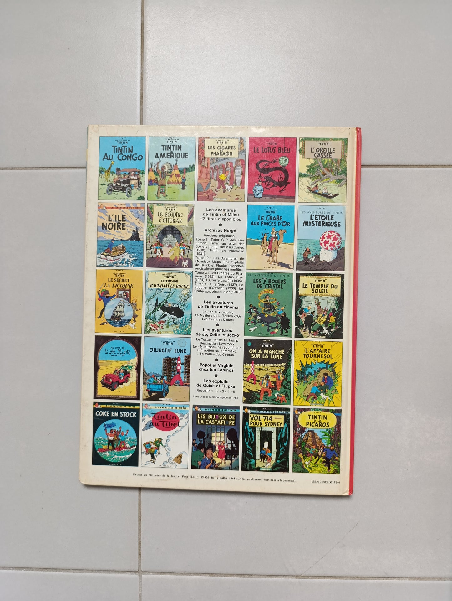 Tintin – Tintin au Tibet (Casterman, 1960) | Bel état