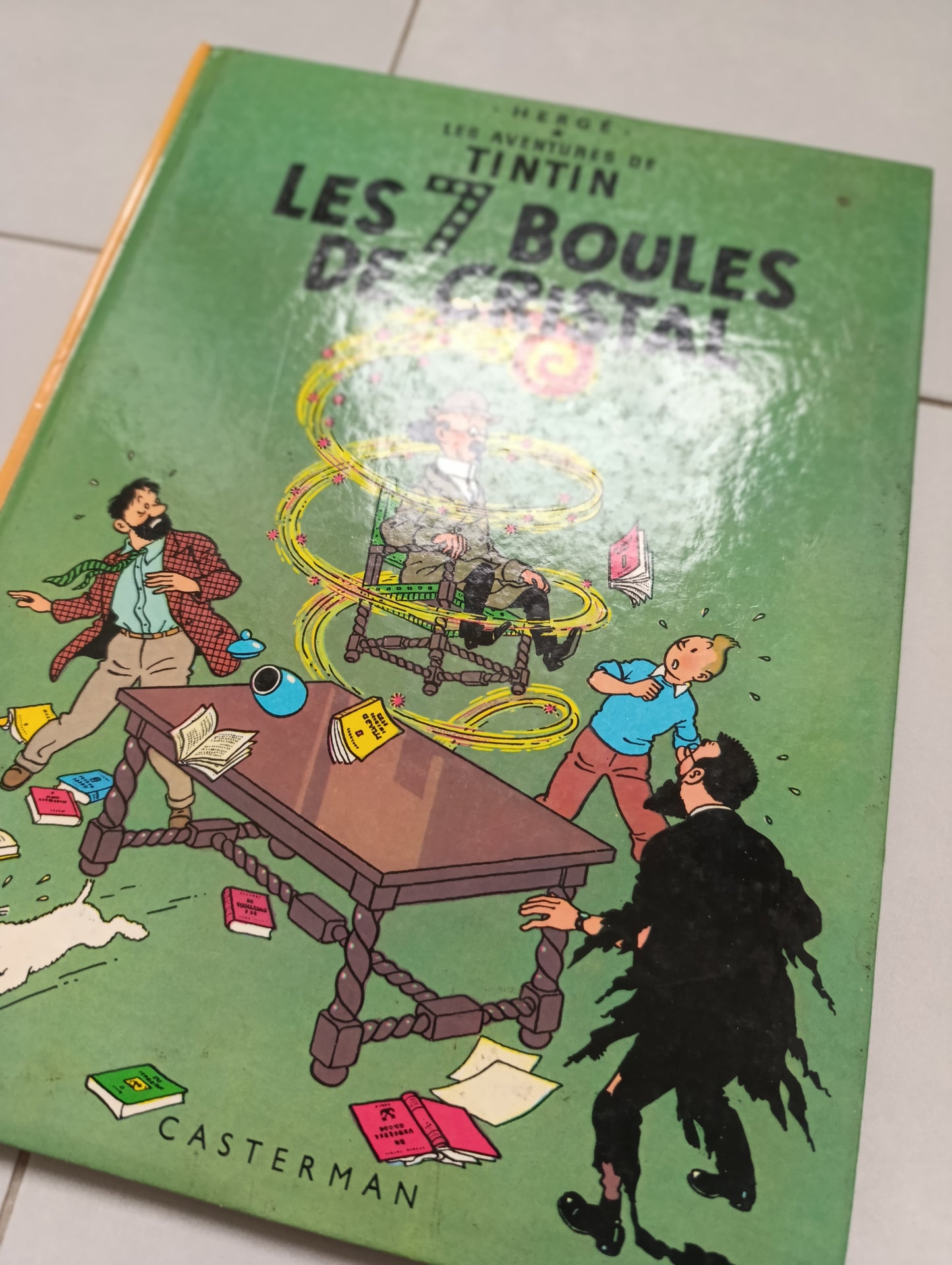 Tintin – Les 7 Boules de cristal (Casterman, 1975)