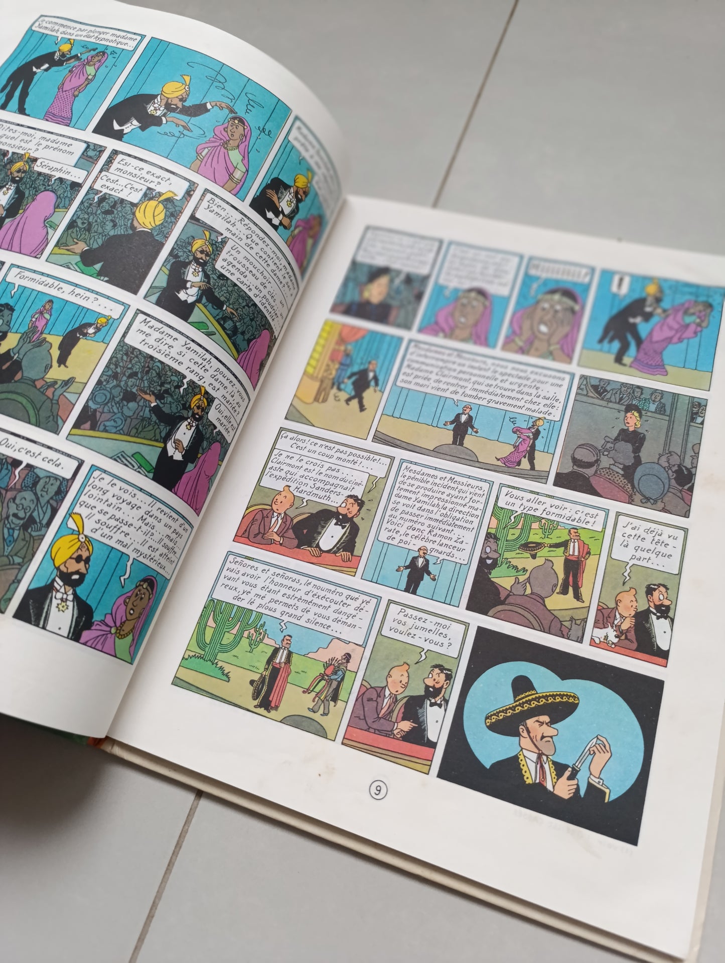 Tintin – Les 7 Boules de cristal (Casterman, 1975)