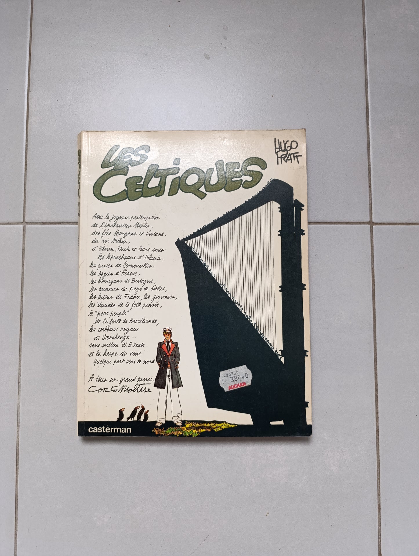 Les Celtiques — Hugo Pratt — Casterman — Corto Maltese