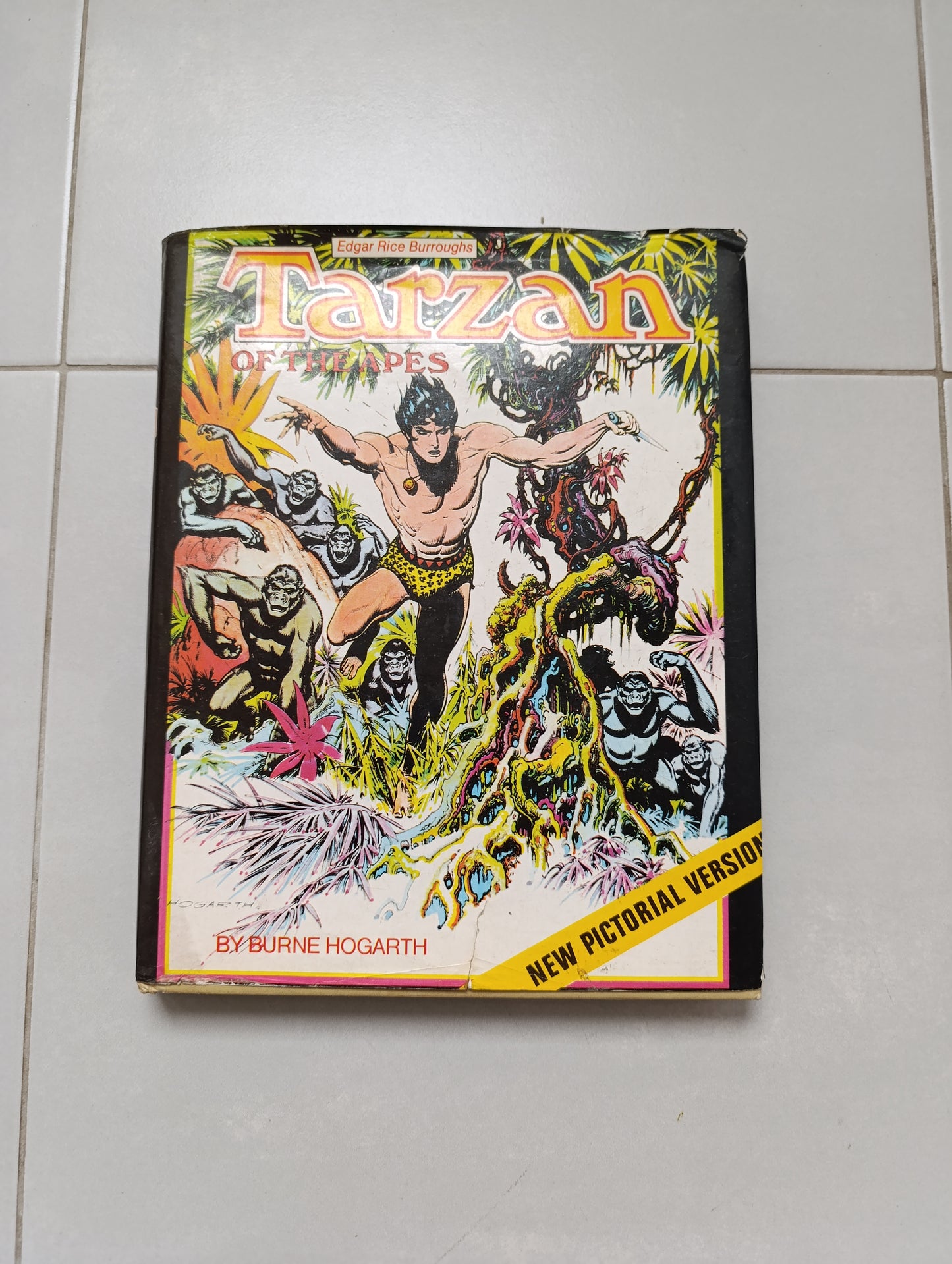 Tarzan of the Apes — Edgar Rice Burroughs / Burne Hogarth — New Pictorial Version