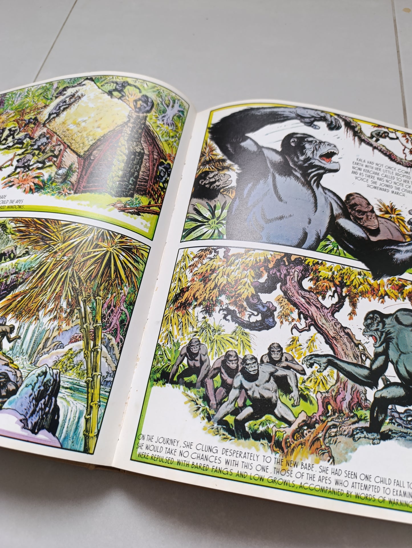 Tarzan of the Apes — Edgar Rice Burroughs / Burne Hogarth — New Pictorial Version