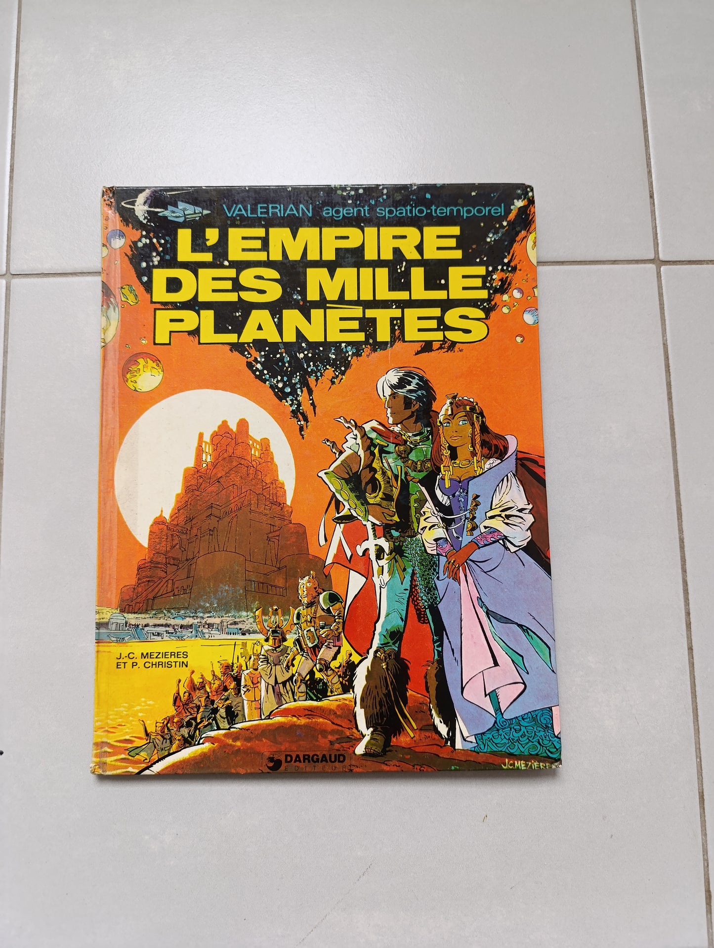 Lot de 3 BD Valérian — L’Empire des mille planètes, L’Ambassadeur des ombres et Les Héros de l’équinoxe — Mézières & Christin — Dargaud