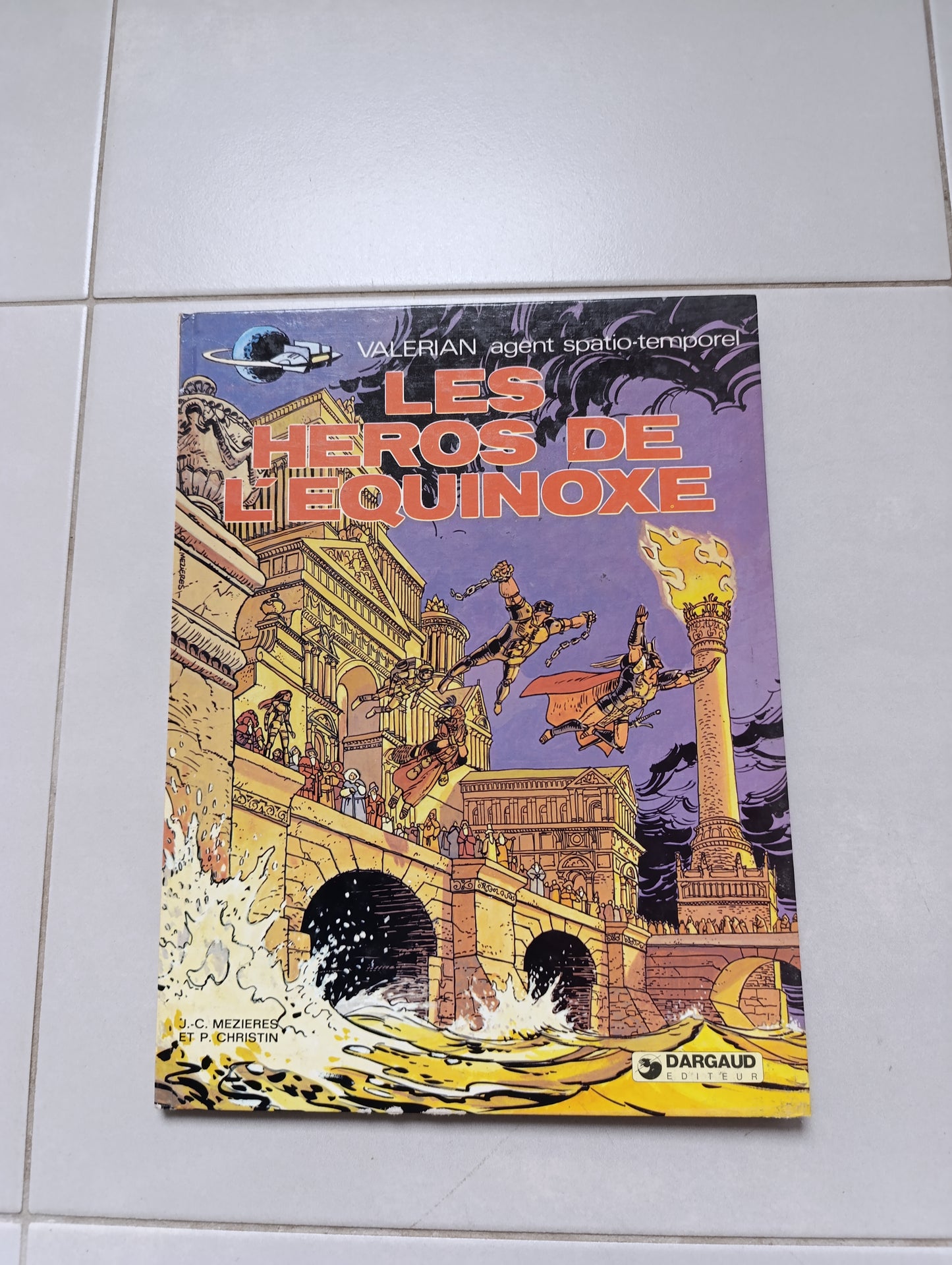 Lot de 3 BD Valérian — L’Empire des mille planètes, L’Ambassadeur des ombres et Les Héros de l’équinoxe — Mézières & Christin — Dargaud