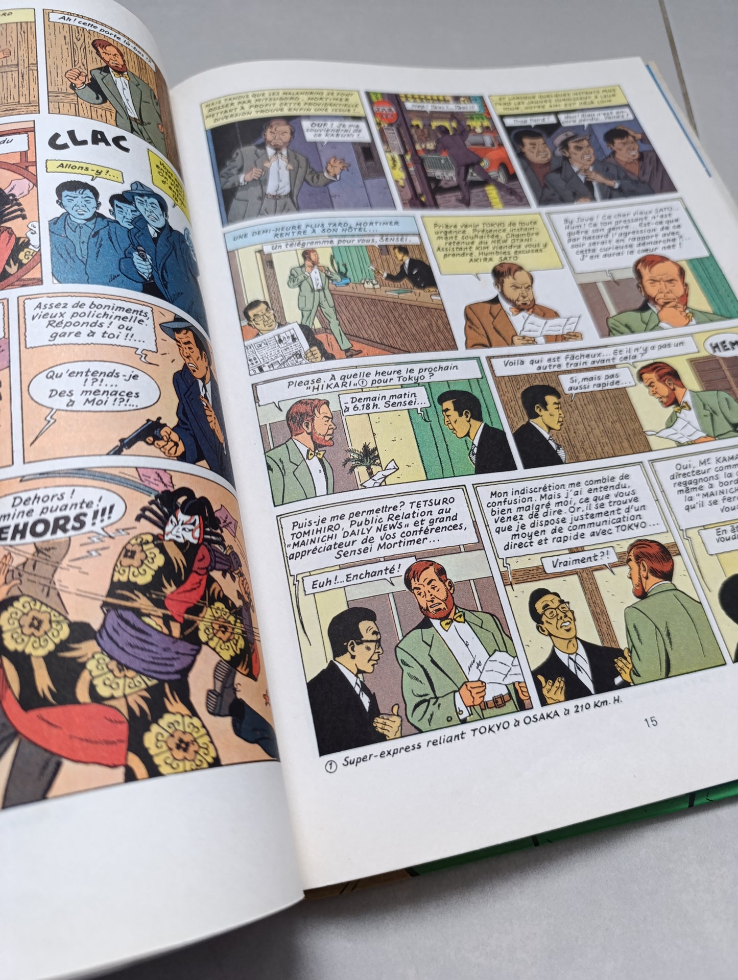 E.P. Jacobs – Les 3 Formules du Professeur Sato (1re Partie) – Blake et Mortimer – Dargaud Éditeur