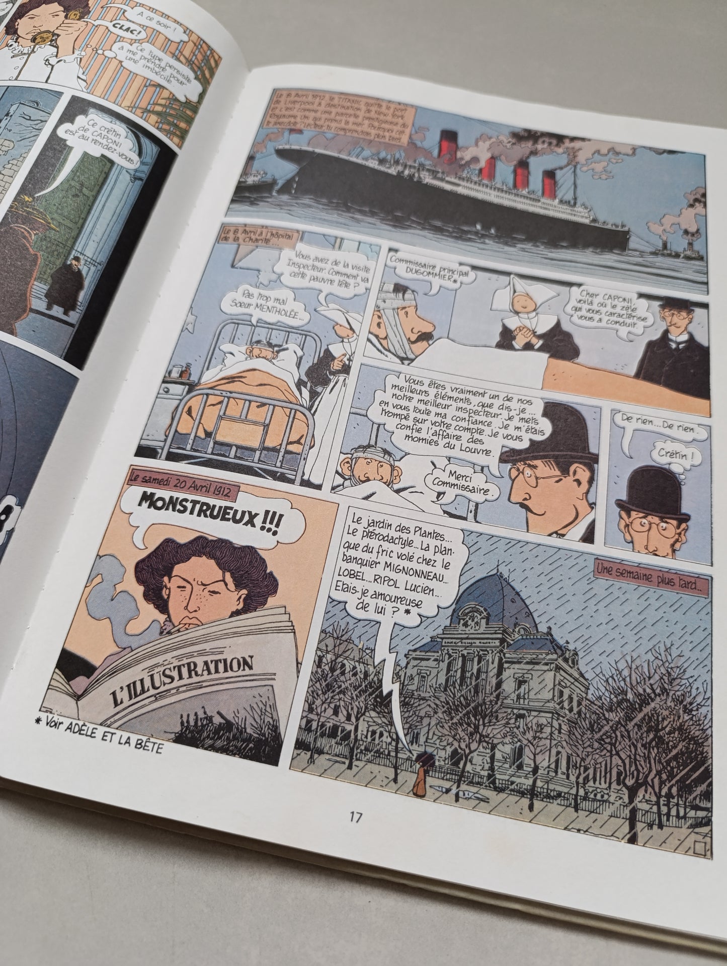 Tardi – Momies en Folie – Les Aventures Extraordinaires d’Adèle Blanc-Sec – Casterman