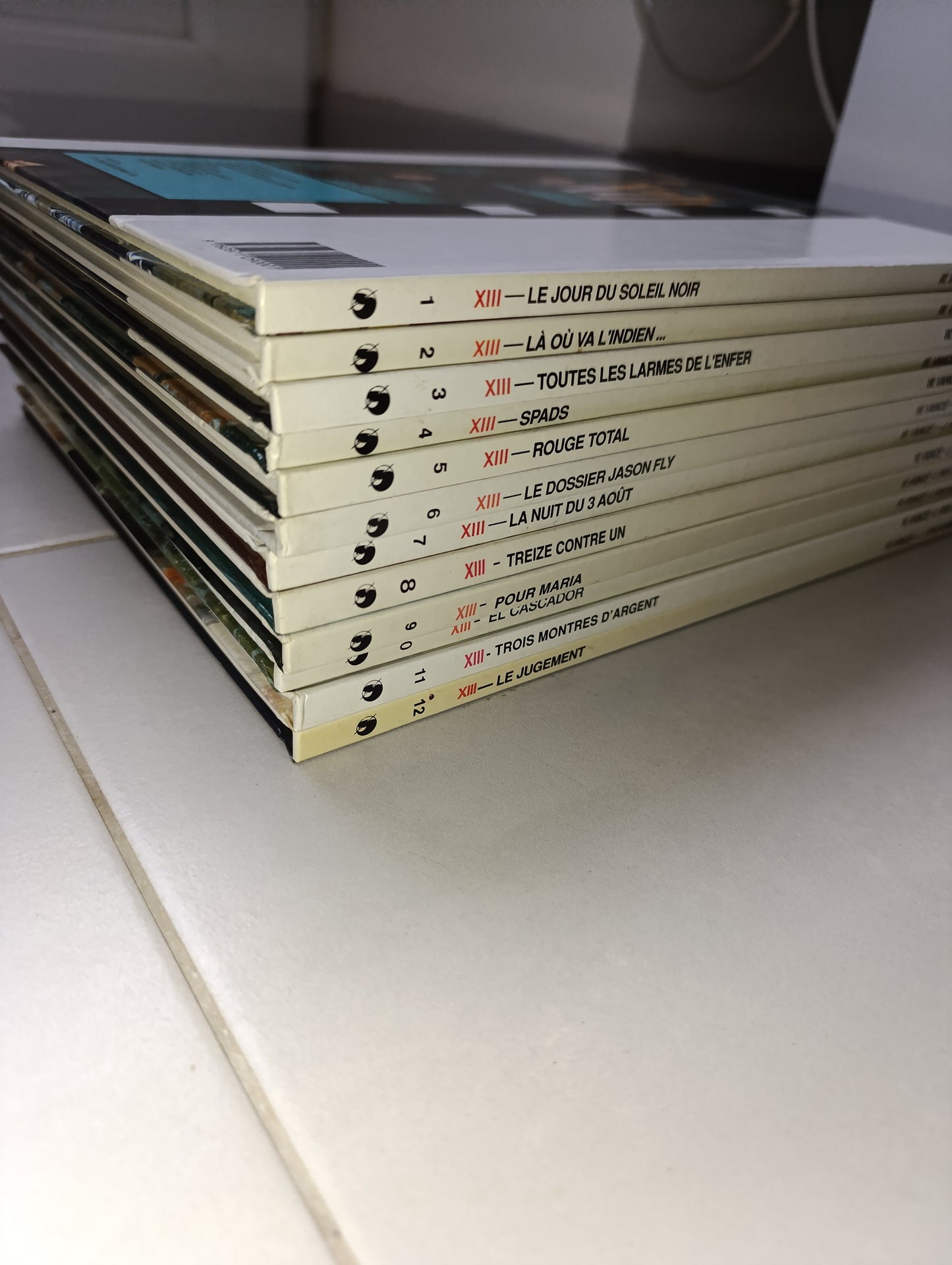 Lot complet XIII tomes 1 à 12 — Vance & Van Hamme — Dargaud (1991–1997) — très bel état
