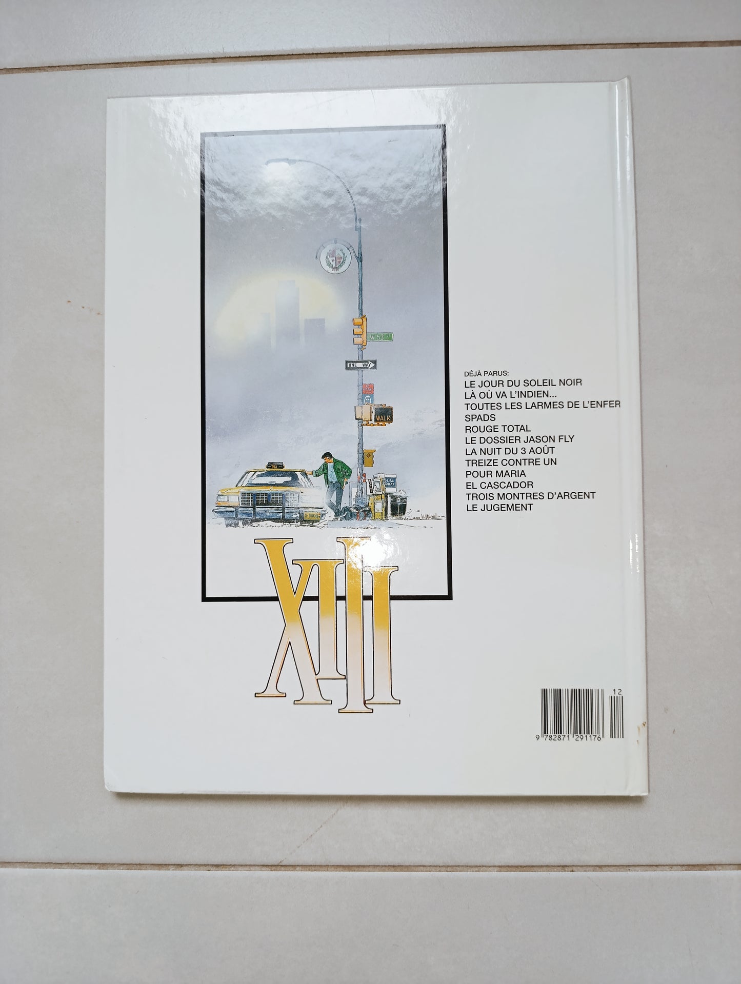 Lot complet XIII tomes 1 à 12 — Vance & Van Hamme — Dargaud (1991–1997) — très bel état