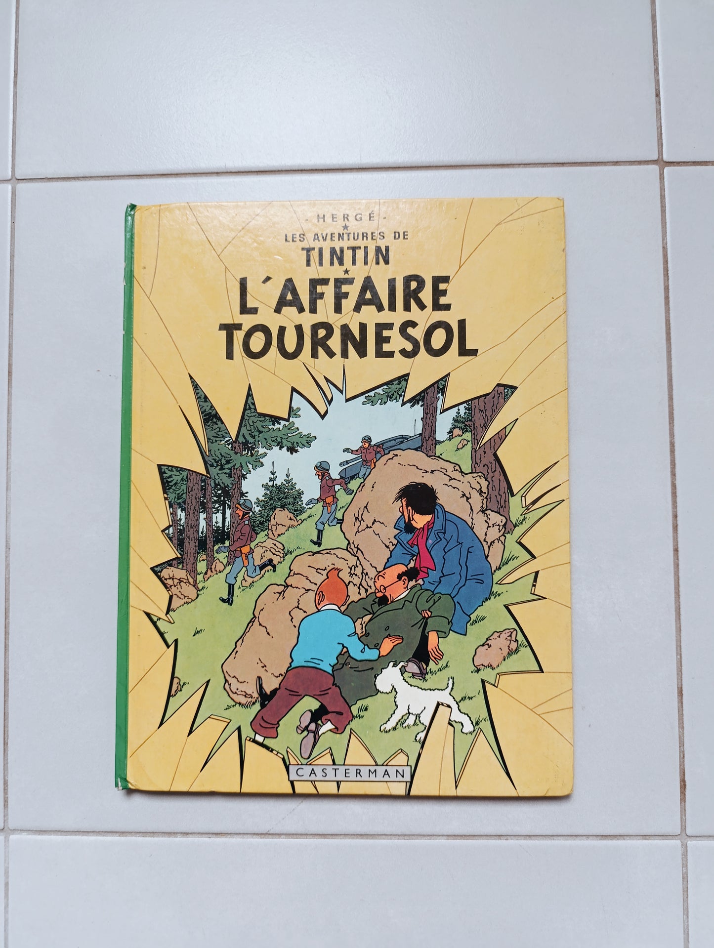 Tintin – L’Affaire Tournesol – Hergé – Édition C4 (1980–82, Casterman)