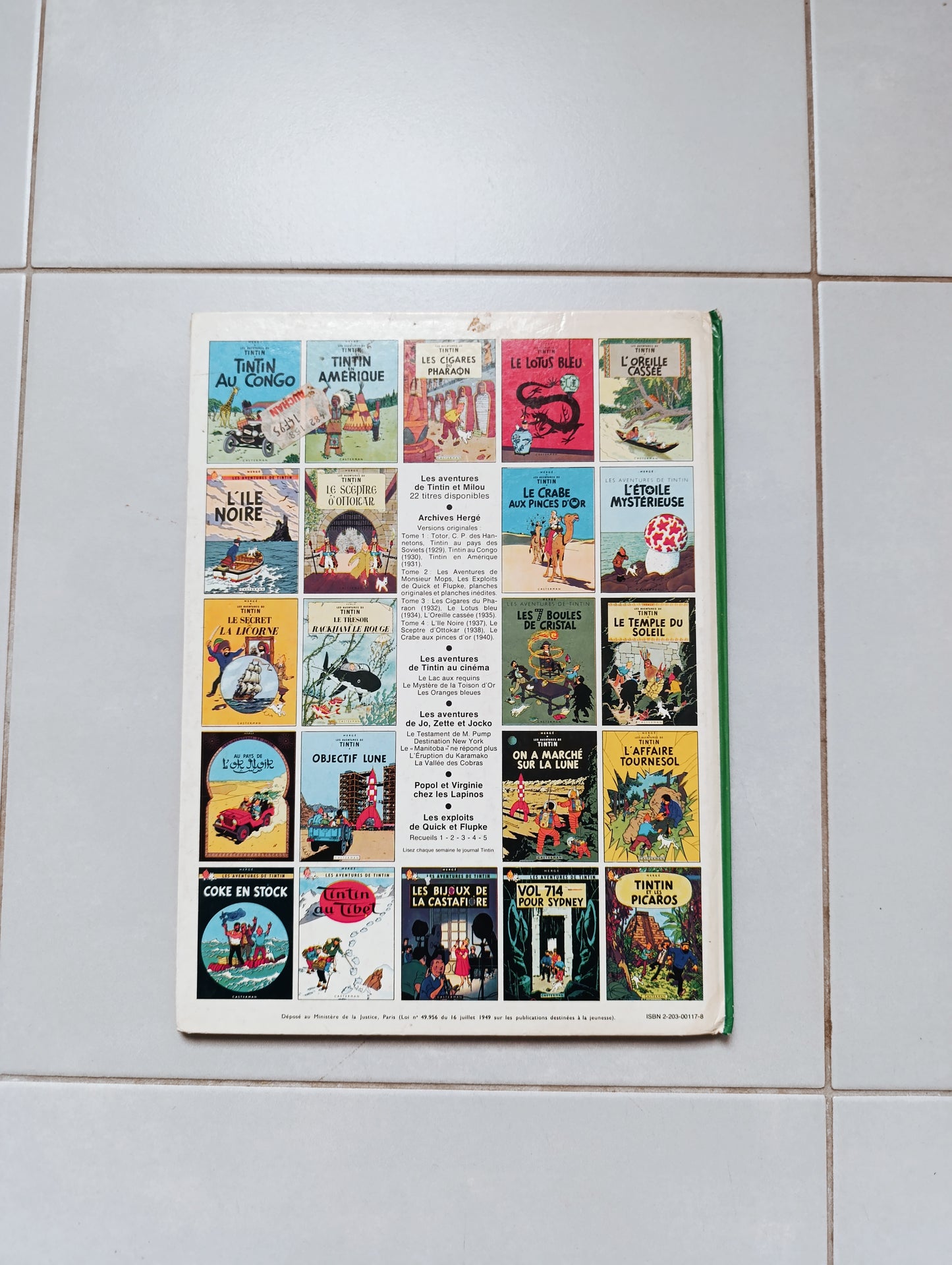 Tintin – L’Affaire Tournesol – Hergé – Édition C4 (1980–82, Casterman)